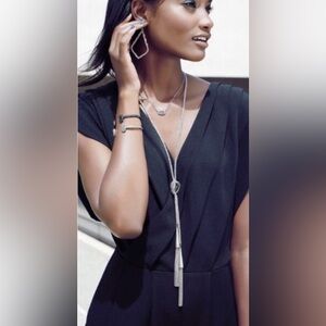 Kendra Scott Phara Lariat necklace 50” long